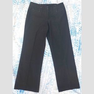 *Classic Style* NWOT LOFT Marisa Flare Wide Leg High Rise Black Sailor Jeans 10